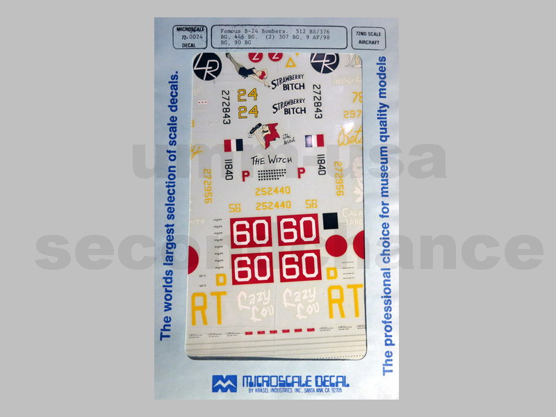 MS72-0024 B-24 Bombers 1/72